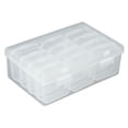 thumbnail image 2 of DimyFew Bead Organizer Box Small Bead Storage Case Practical with Lid Portable Storage Container Transparent for Nail Art DIY Beading 12 Small Box, 2 of 8