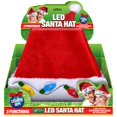 thumbnail image 1 of Shawshank LEDz 9057406 LED Santa Plush Hats, 1 of 1