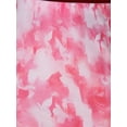 thumbnail image 5 of DARING DIVA Women's Summer Bohemian Tie Dye Fishtail Bodycon Midi Skirt XS Pink, 5 of 6