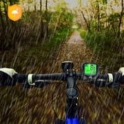 Bicycle Speedometer and Odometer Wireless Waterproof Cycle Bike Computer with LCD Display & Multi-Functions