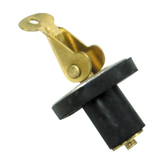 Whitecap S-5056C Brass Baitwell Plug - 5/8"