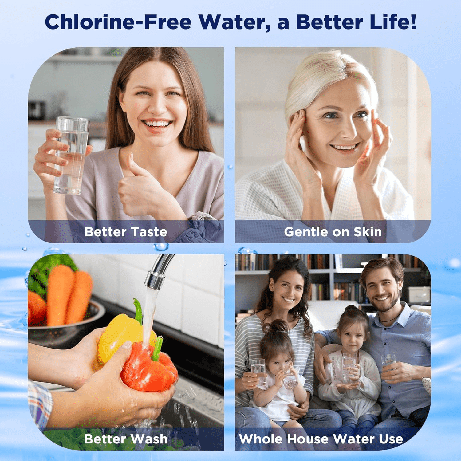 Membrane Solutions 5 Micron 4.5" x 20" Whole House Carbon Block Water Filter Replacement Cartridge, 1 Pack