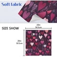 thumbnail image 7 of GZHJMY Valentine's Day Heart Cloth Napkins 4 Pack - 20x20In Soft Washable Dinner Napkin Home Decor Napkin for Dinners Weddings Cocktail Kitchen Decorative Washcloths, 7 of 7