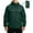 Green, variant on CharmCyan Lightweight Waterproof Hooded Windbreaker Jacket for Men with Adjustable Drawstring and Full Zip Closure for Outdoor Activities Army Green L