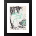 thumbnail image 2 of Don Lambo 18x24 Black Modern Framed Museum Art Print Titled - Getting to Know the Virgin Islands Pl5 (1959), 2 of 5