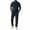 Navy Set for Men, variant on Men's Pants Suit Set Drawstring Waist Stylish Look For Modern Fashion Needs For Various Types Black XXL