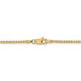 thumbnail image 3 of 14K Yellow Gold bracelet Box chain 20 in 1.9 mm 1.9mm, 3 of 4