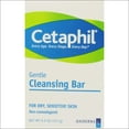 thumbnail image 2 of Gentle Cleansing Bar by Cetaphil for Unisex - 4.5 oz Soap, 2 of 10