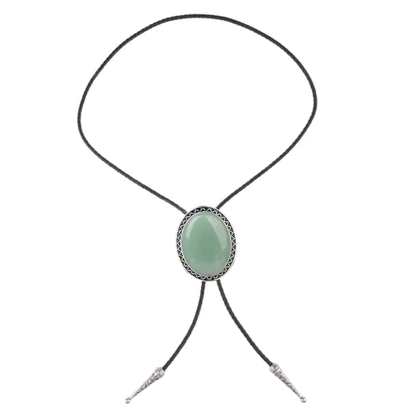 Corbata Bolo para Hombre, Corbata, Accesorio de Ropa Versátil, Collar, Colgante Creativo para Verde claro