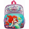 thumbnail image 2 of Disney The Little Mermaid Ariel Toddler Child Mini Backpack 3D EVA Molded 12", 2 of 6