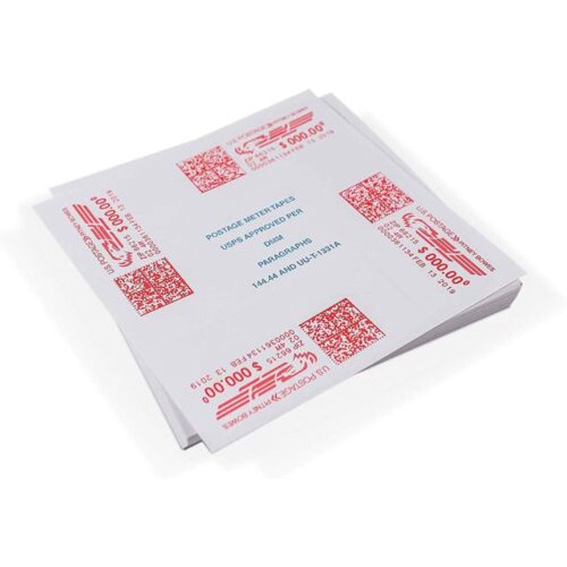 Pinwheel Tape Strips for ALL Postage Meters Universal