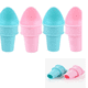 thumbnail image 5 of Juego de herramientas para helados y paletas Cuchara para helado, juego de mini conos de helado reutilizables, juego de herramientas para hornear galletas de plástico de buen agarre, 5 of 5