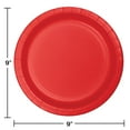 thumbnail image 2 of Party Central Club Pack of 900 Classic Red Disposable Paper Party Banquet Dinner Plates 9", 2 of 2