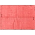 thumbnail image 1 of Ahgly Company Machine Washable Indoor Rectangle Abstract Red Modern Area Rugs, 3' x 5', 1 of 4