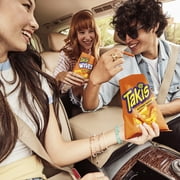Takis Intense Nacho Waves 2.5 oz Snack Size Bag, Cheese Wavy Potato Chips