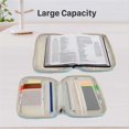 thumbnail image 4 of Bible Book Cover Document Organizer Bible Covers Bible Case Book Stand Bible Carrying Case Book Storage Bag for School green, 4 of 4