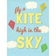 thumbnail image 3 of SD Graphics Studio 12x14 Black Modern Framed Museum Art Print Titled - Fly a Kite, 3 of 5