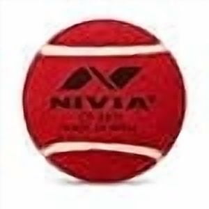 Nivia Heavy Tennis Ball Cricket Ball (Pack of 6)