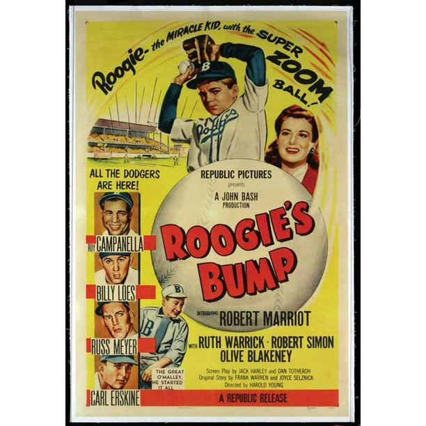 Roogie S Bump Movie Poster Style B 11 X 17 1952 Walmart Com Roogie S Bump Movie Poster Style B 11 X 17 1952 Walmart Com