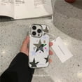 thumbnail image 2 of ins Niche Sweet Cool Splash Ink Star Mirror Rhinestone Adecuado Para Apple 14ProMax Funda Para Teléfono iPhone13/12, 2 of 3