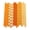 Orange, variant on Jkung 100Pcs Biodegradable Paper Straws Colorful Striped Print Food-Grade Safe Drinking Straws Party Supplies