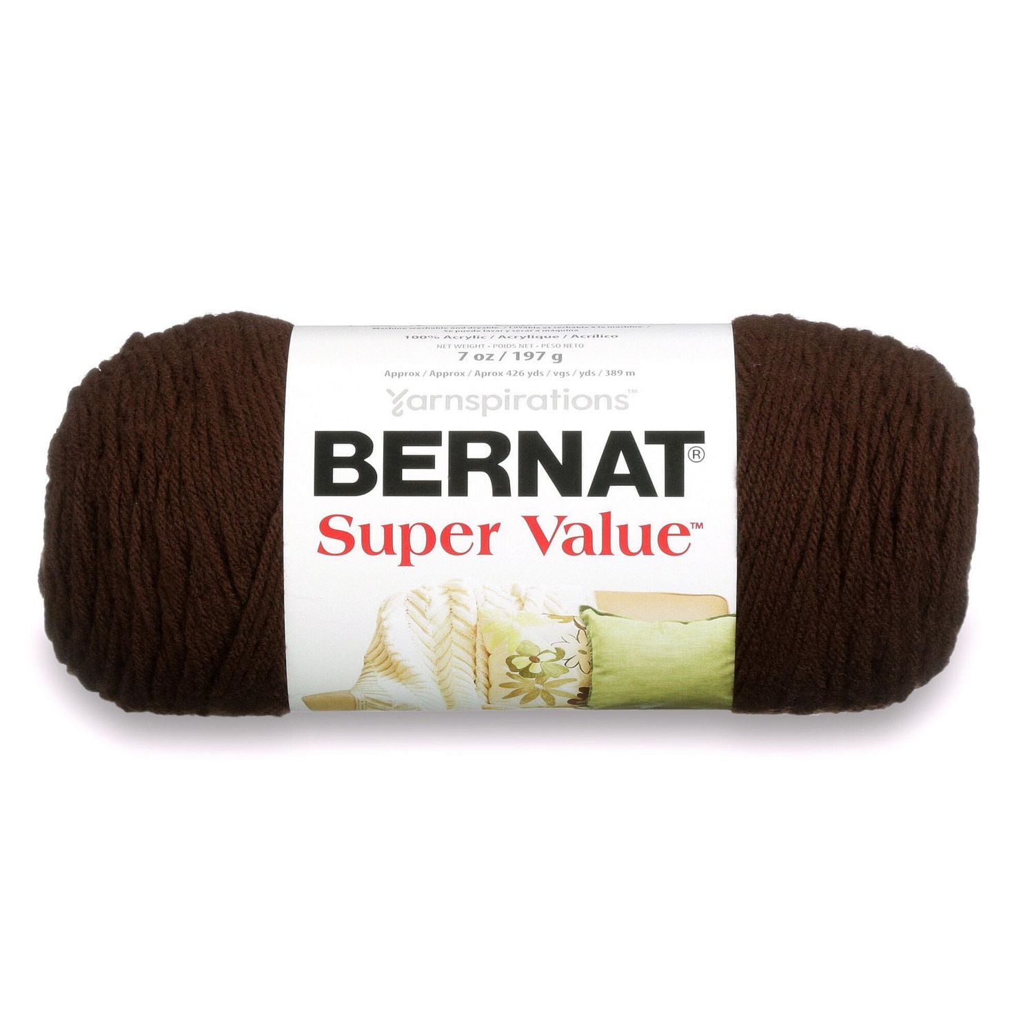 Bernat® Super Value™ Yarn, Acrylic #4 Medium, 7oz/197g