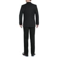 thumbnail image 3 of Men's Black Slim Fit Two Piece Notch Collar Tuxedo With Ribbon Finish, 3 of 4