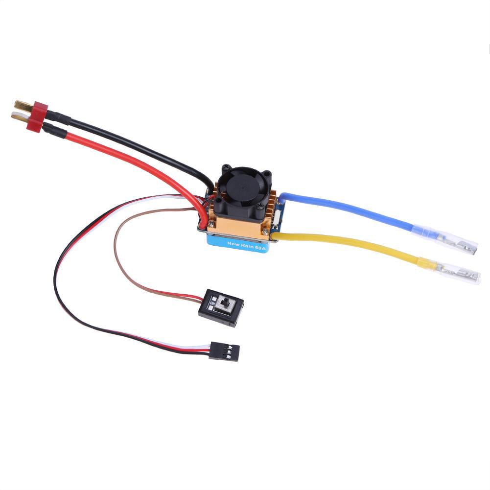 Waterproof 320A Brushed ESC Electrical Speed Controller for 1/10 RC Car 