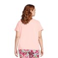thumbnail image 5 of Avia Women’s and Women's Plus Perforated Performance T-Shirt with Short Sleeves, Sizes XS-4X, 5 of 6