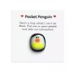 thumbnail image 4 of Pingüino de bolsillo de cristal TUMALL, lindo regalo de animal, pensando en ti, abrazo en el buzón, 2024: aquí tienes un abrazo, 4 of 8