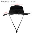thumbnail image 2 of Sombrero para el sol, sombreros para mujeres y hombres, sombrero para el sol de secado rápido, protección UV, malla plegable, ala ancha, sombrero de pesca para la playa para senderismo, 2 of 5
