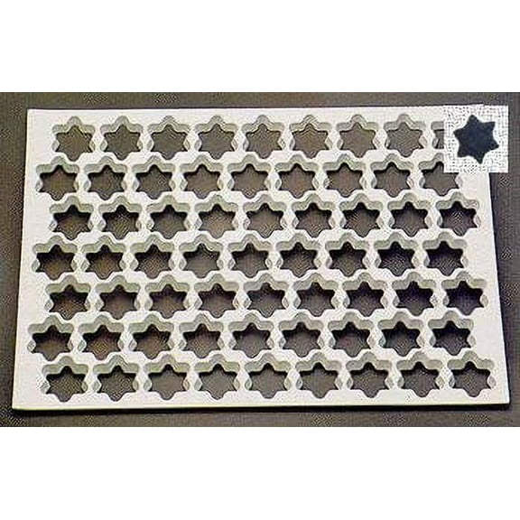 Thermo Cookie Cutting Sheet 1-3/8" Star 95/Sheet