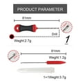 thumbnail image 4 of Multi-function Threading Needle Bait Stinging Needle Bait Needle Stainless Steel Baiting Device Fishing Tackle Hook Bait Hook Bait Drill 2, 4 of 8