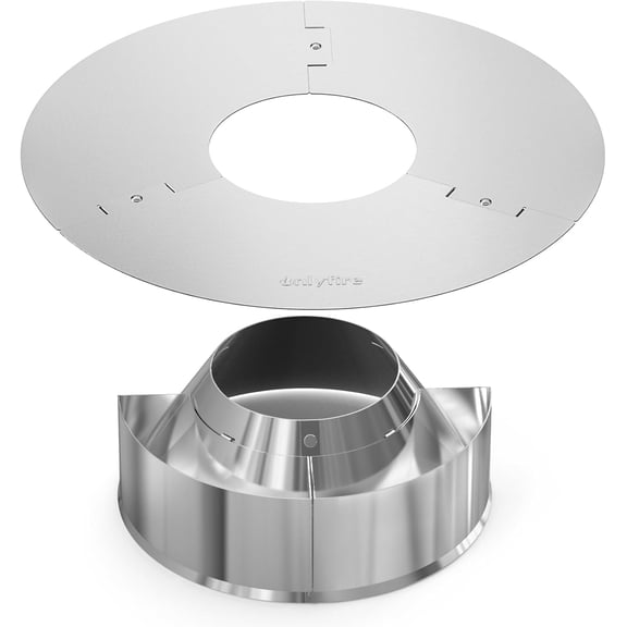 ZALIX Charcoal Basket, BBQ Whirlpool Stainless Steel Ash Basket with Water Reservoirs Charcoal Heat Controller Charcoal Grill Cone for 22”/26” Kettle Charcoal Grills