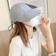 thumbnail image 4 of Sombrero de verano para mujer, ajustable, con protección solar, de 54 a 58 cm de circunferencia, antiultravioleta, de secado rápido, transpirable, 4 of 5