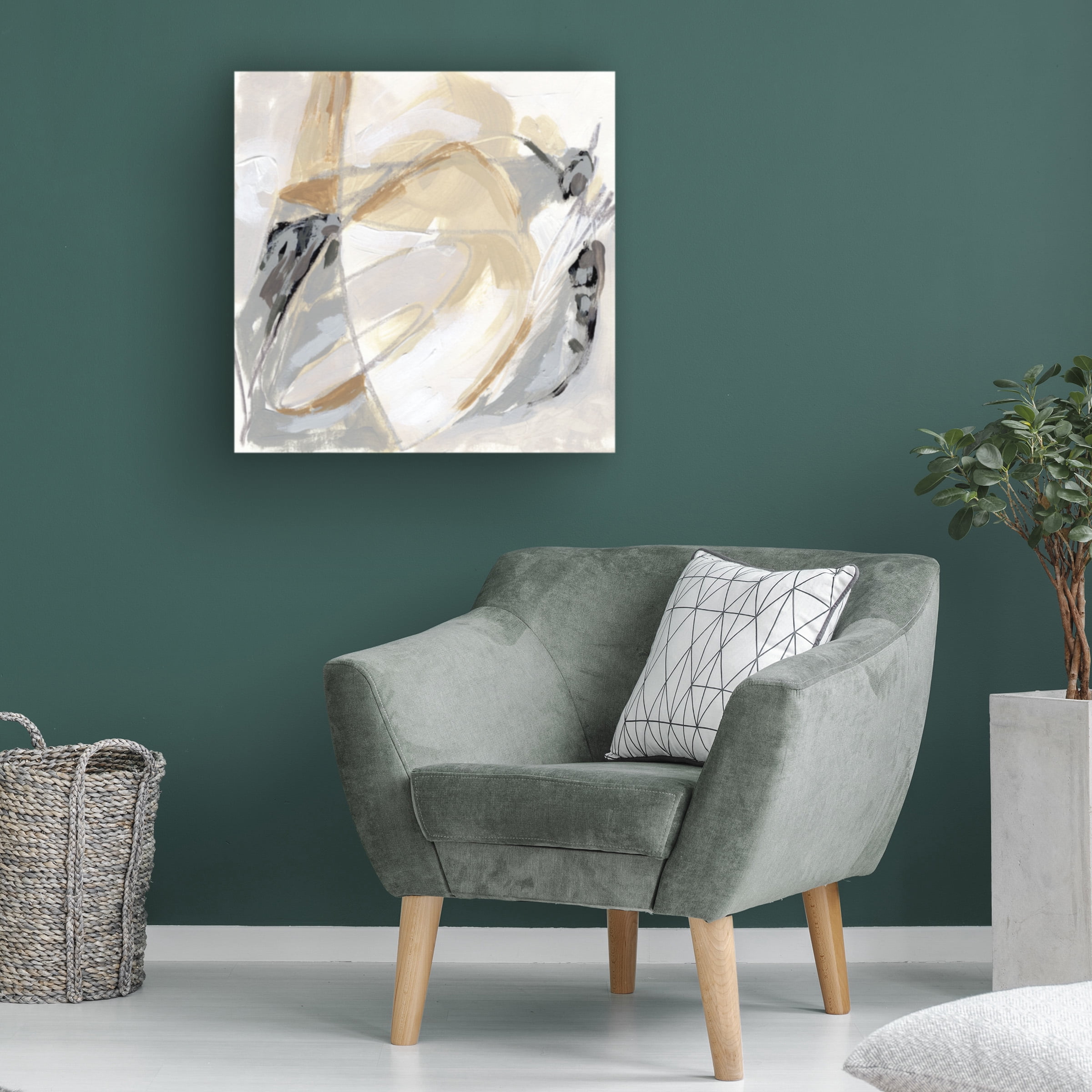 June Erica Vess 'Neutral Singularity I' Canvas Art