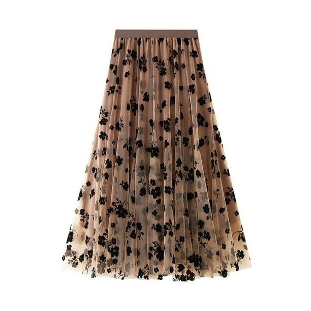 Essentiel Antwerp Jupe Midi En Tulle Fleurs Jovati Jupe Tutu Pour