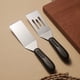 thumbnail image 5 of Pala para cortar carne Teppanyaki | Pala para freír frutas, acero inoxidable, cocina versátil, diseño moderno, chefs caseros, parrilla interior, preparación de brochetas, herramienta de, 5 of 7