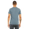 thumbnail image 2 of Bella  Canvas Unisex Crew Neck Triblend Short Sleeve Tee, L, Denim Triblend, 2 of 3