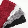 thumbnail image 5 of Fewfanhot Women Wide Stretch Lace Headband Floral Lace Elastic Hair Band Daily Skincare Hair Accessory, 5 of 7