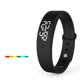 thumbnail image 4 of Pulsera inteligente con monitor de temperatura corporal las 24 horas, pulsera de actividad con alarma de vibración (negra), 4 of 7
