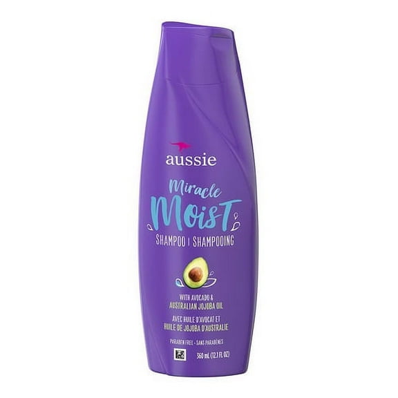 Aussie Miracle Moist Shampoo, 12.1 Oz