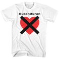 thumbnail image 1 of T-Shirt Blanc pour Adulte Duran Duran Heartx 6TG, 1 of 2