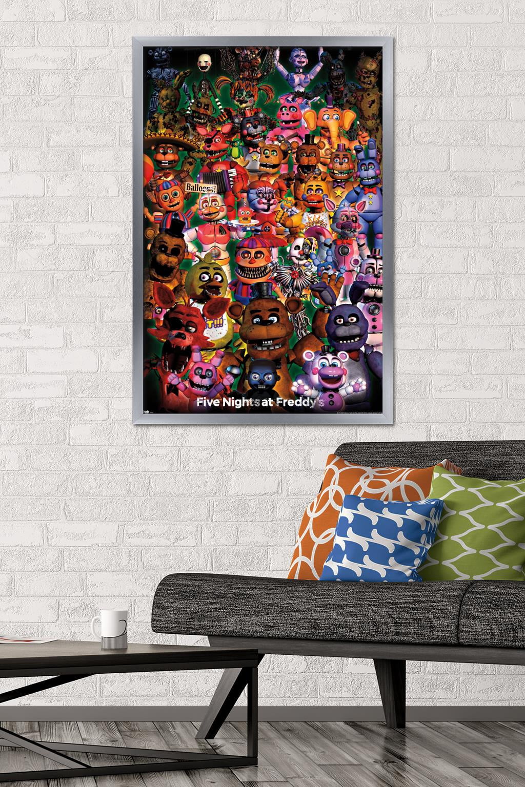 Five Nights at Freddy's - Ultimate Group Wall Poster, 22.375