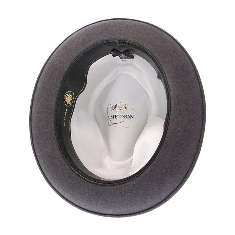 Stetson Men's Frederick Felt Fedora Hat (Caribou, 7 1/4) - Walmart.com