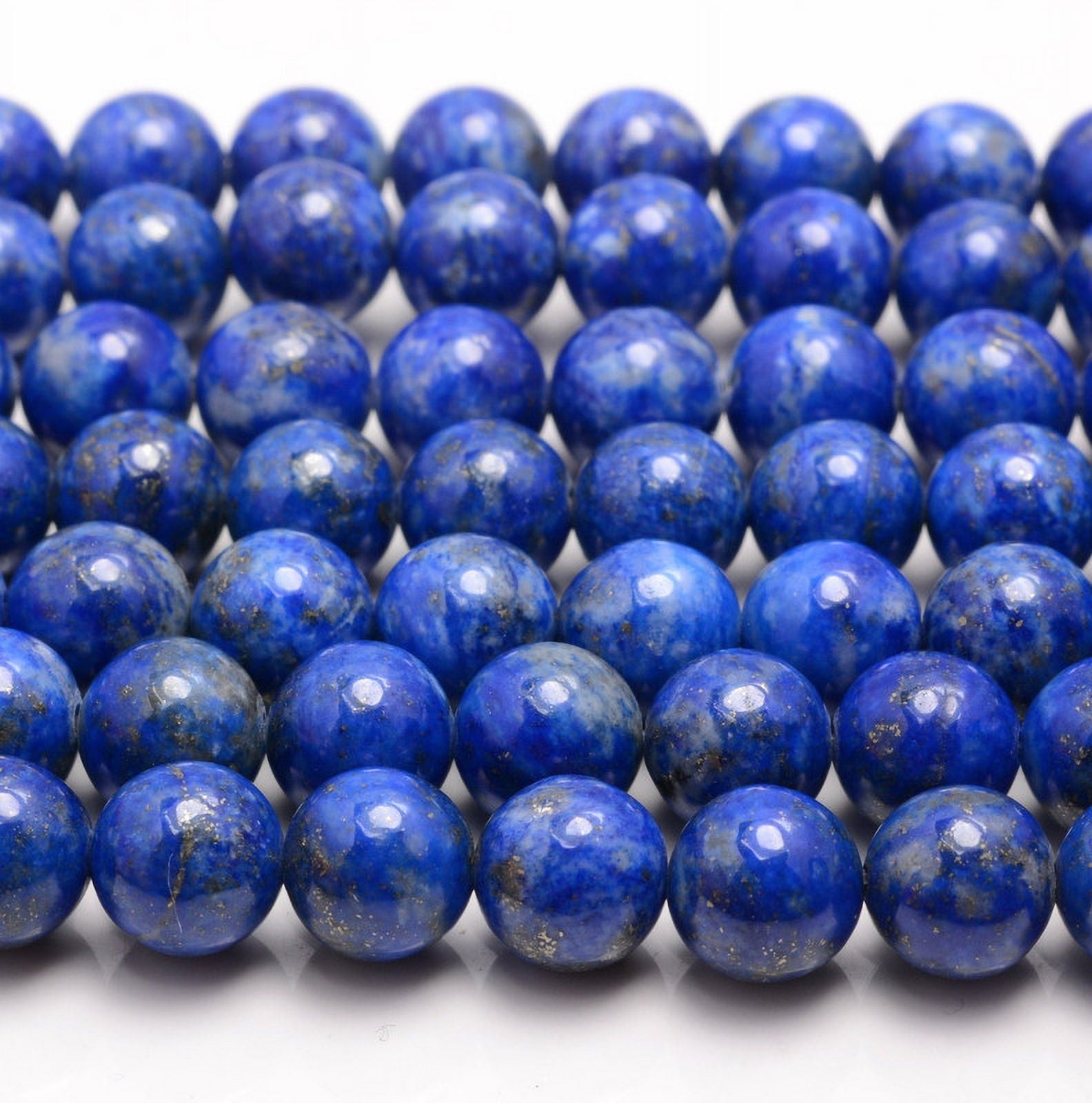 Genuine Natural Lapis Lazuli Gemstone AAA Blue Round 4mm 5mm 6mm 8mm Loose Beads By 15.5" classy Jewels