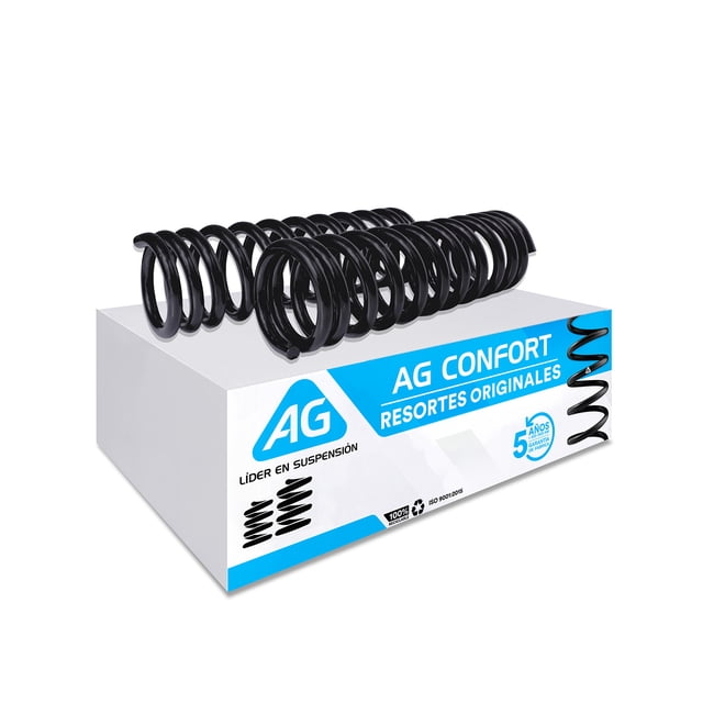 Resortes AG para Auto Delanteros para Ford Thunderbird 1990 a 1997 2 Piezas Nuevos