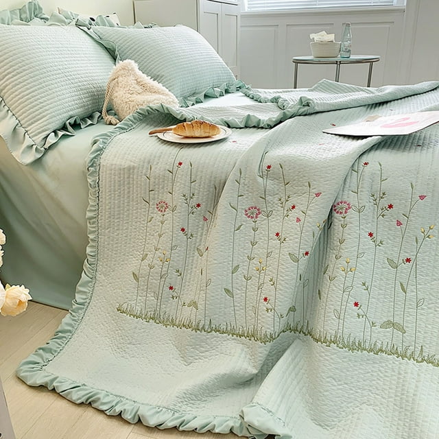 Oubit Cotton Quilt,Cotton Quilt Pure Color Summer Cooling Quilt Summer Quilt Performance Driven