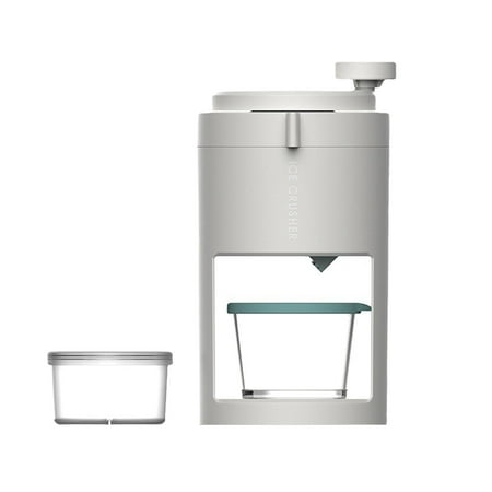 

Manual Ice Crusher Ice Maker Ice Grinders Durable Home Slush Machine Office Restaurants Kitchen 200ml Stainless Steel Refrigerator Ice