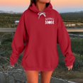 thumbnail image 2 of Holzkary Baseball Hoodies for Womens 2025 Collar Off The Shoulder Sweatshirt Baseball Mom Sweatshirt Funny Game Day Baseball Pullover Tops Fall Outfits Trendy Fashion Pullover Tops Red S, 2 of 9